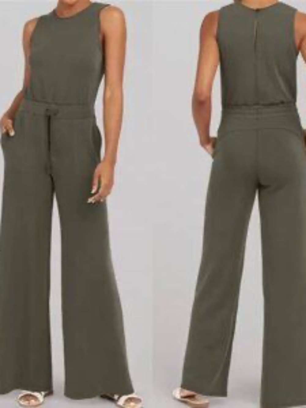 Spanx AirEssentials Sleeveless Jumpsuit Medium